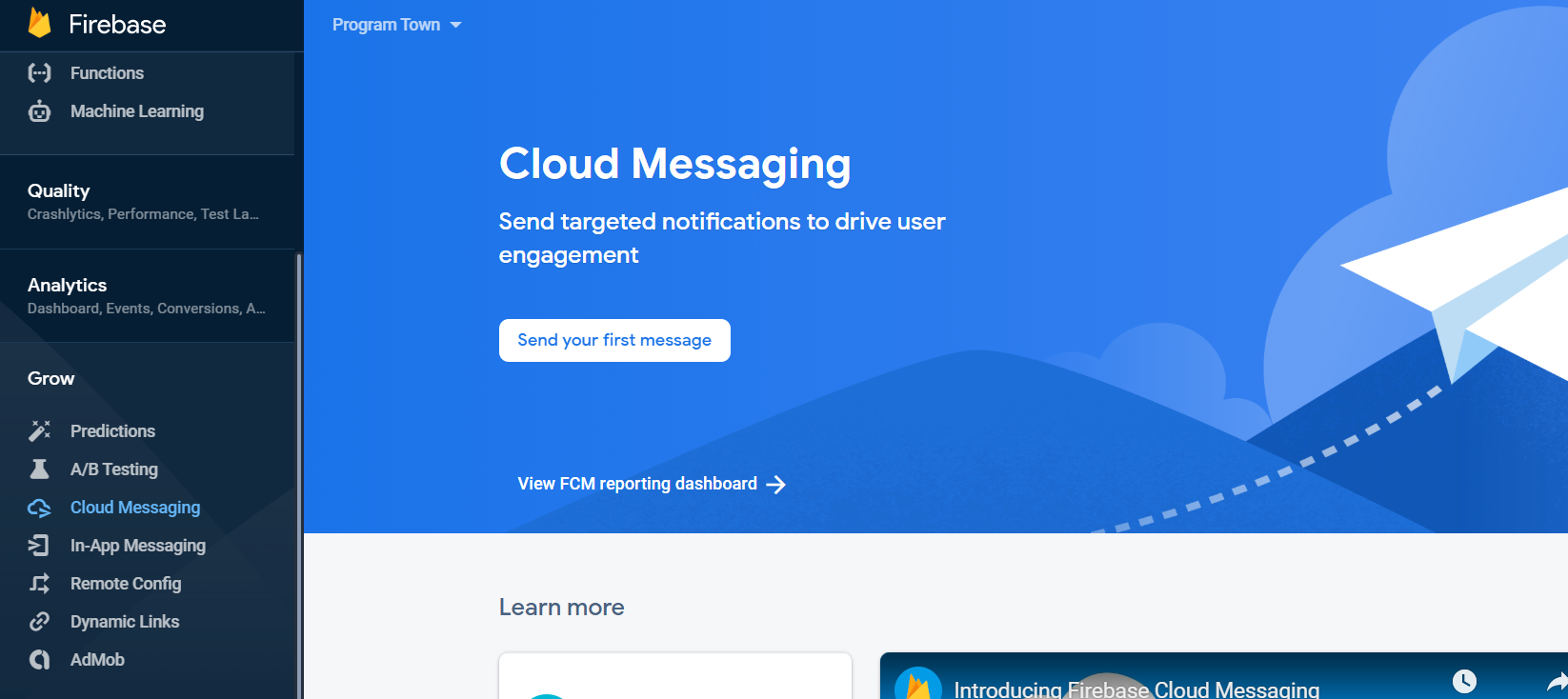 App send message